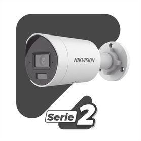 dual light  2 micrófonos integrados bala ip 2 megapixel  lente 28 mm  40 mts luz blanca  40 mts ir  acusense  exterior ip67  wd