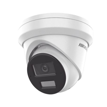 dual light  2 micrófonos integrados turret ip 4 megapixel  lente 28 mm  30 mts luz blanca  30 mts ir  acusense  exterior ip67  