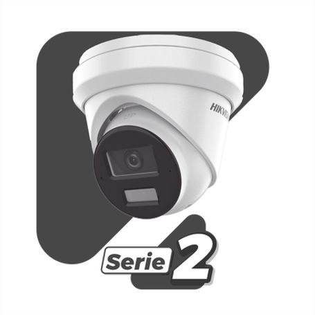 Dual Light  2 Micrófonos Integrados Turret Ip 4 Megapixel / Lente 2.8 Mm / 30 Mts Luz Blanca  30 Mts Ir / Acusense / Exterior Ip