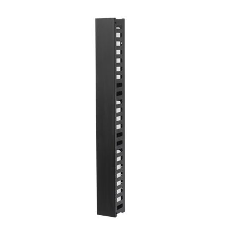 Organizador De Cable Vertical De 24 Unidades Rack Sencillo Compatible Con Racks Serie Eirl Y Eiqr