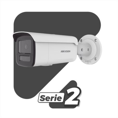 Dual Light  2 Micrófonos Integrados Bala Ip 2 Megapixel / Lente 4mm / 80 Mts Luz Blanca  80 Mts Ir / Acusense / Exterior Ip67 / 