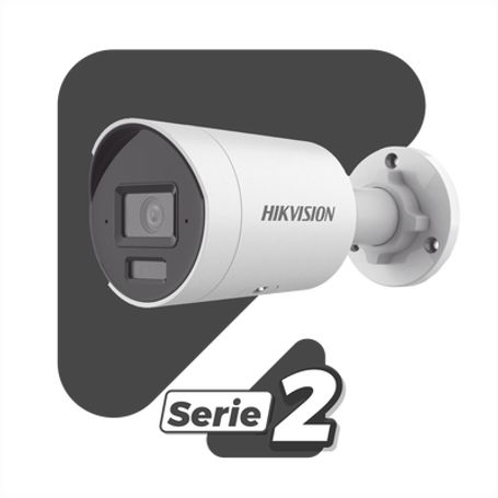 Dual Light  2 Micrófonos Integrados Bala Ip 4 Megapixel / Lente 2.8 Mm / 40 Mts Luz Blanca  40 Mts Ir / Acusense / Exterior Ip67