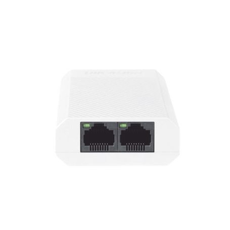 extensor poe 30 watts entrada  100 mbps con 2 salidas poe 30 watts totales de salida  uso interior  podemos alimentar 2 cámaras