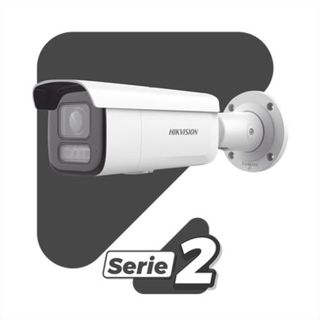 Dual Light  2 Micrófonos Integrados Bala Ip 2 Megapixel / Lente Mot. 2.8 A 12 Mm / 60 Mts Luz Blanca  60 Mts Ir / Acusense / Ext