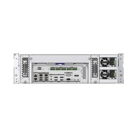 Nvr 32 Megapixel (8k) / 128 Canales Ip / 16 Bahias De Disco Duro / 4 Puertos De Red / Soporta Raid Con Hot Swap / Fuente Redunda