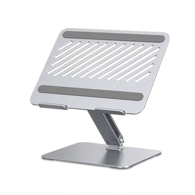 Soporte De Aluminio Para Laptop  Ajustable 180°  Soporta Laptops De 10 A 17.3 Capacidad De Carga 5kg  Excelente Estabilidad  Dis