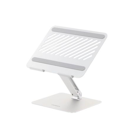 Soporte De Aluminio Para Laptop  Ajustable 180°  Soporta Laptops De 10 A 17.3 Capacidad De Carga 5kg  Excelente Estabilidad  Dis