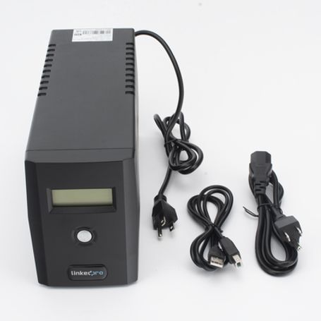 Ups 600va/360 W Pantalla Lcd / Linea Interactiva 120vca / 6 Tomas 515r (4 Respaldadas) / Regulación De Voltaje / Protección Rj45