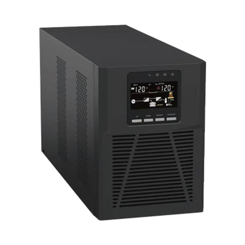 Ups 1000va/900w  Online Doble Conversión /pantalla Lcd / 3 Tomas 515r / Regulación De Voltaje / Protección Rj45