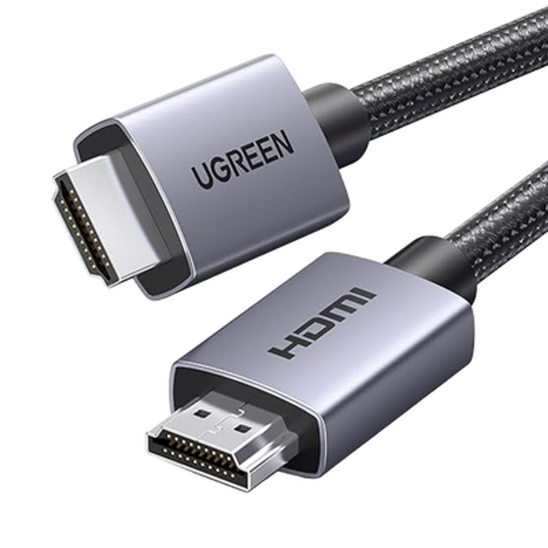 Cable Hdmi 2.0 De Nylon Trenzado  3 Metros  4k60hz  Arc  Dolby Atmos  Verdadero Hd  Dts Hd  Hdr  Inversivo 3d  3 Modos De Visual