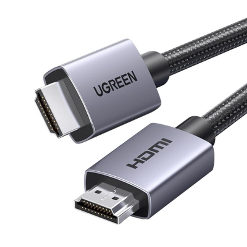 Cable Hdmi 2.0 De Nylon Trenzado  1 M  4k60hz  Arc  Dolby Atmos  True Hd  Dts Hd  Hdr  3d Inversivo   3 Modos De Visualización  