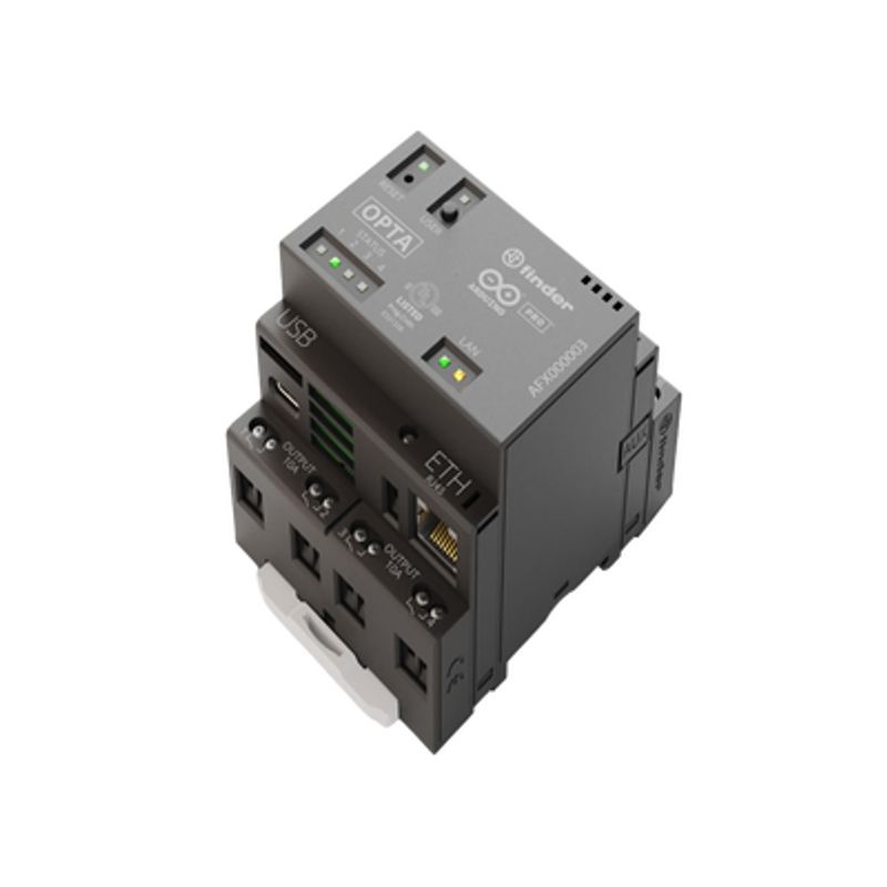 Arduino Opta Lite / Ideal Para Integraciones Autónomas  Soporta Múltiples Lenguajes De Programación Ethernetusbc