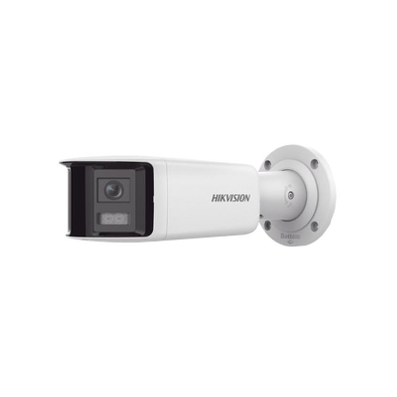  Protección Activa  Bala Ip 4 Megapixel / 2 Lentes De Lente 2.8 Mm (imagen Panorámica 180°) / 30 Mts Ir / Exterior Ip67 / Luz In