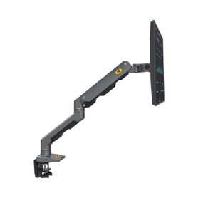 montaje de escritorio articulado para 2 monitores de 2232   soporta hasta 15 kg x  brazo  vesa 75 x 75  100 x 100  acero  giro 