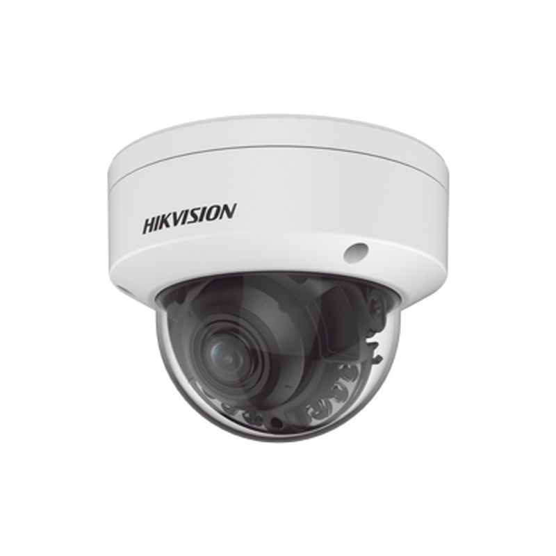 Dual Light  Colorvu Domo Ip 4 Megapixel / Lente 3.6  9 Mm / 40 Mts Ir  40 Mts Luz Blanca / Wdr 130 Db / Exterior Ip67 / Ik10 / C