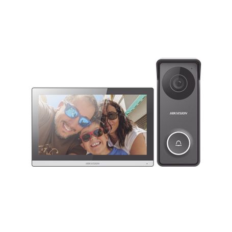 Kit De Videoportero Hibrido Turbohd Con Pantalla Lcd Touch De 7 Wifi / Frente De Calle Para Exterior Metalico / 720p (1 Megapixe