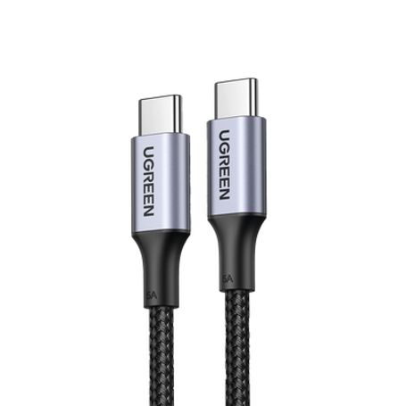 Cable Usbc A Usbc  2 Metros  Carga Rápida De Hasta 100w  Transferencia De Datos 480 Mbps  Pd3.0  Qc4.0/3.0/2.0  Fpc  Afc  Protec
