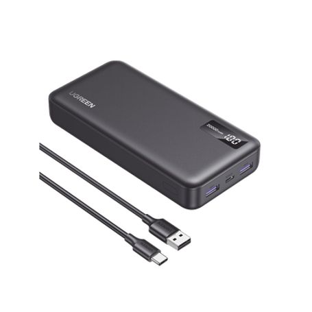 power bank 20000mah  225w  1 usbc  2 usba  pd30  qc403020  fpc  afc  spc  pps  carga 3 veces más rápido  protección integrada m