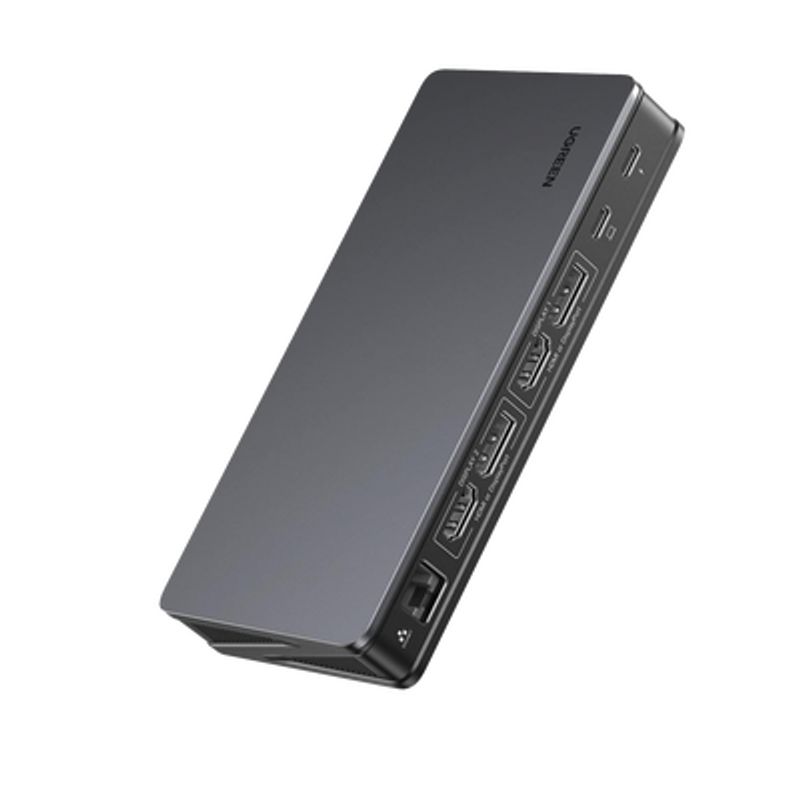 Hub Usbc (docking Revodok Pro 209) 9 En 1  2 Hdmi 4k60hz  2 Dp 4k60hz  1 Usba 3.2 (10 Gbps)  2 Usba 3.2 (10 Gbps)  1 Usbc Pd Car