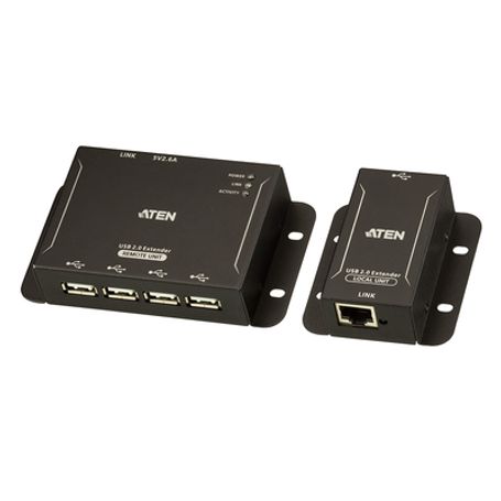 Extensor Usb 2.0 Cat 5 Hub De 4 Puertos  Hasta 50 Metros 