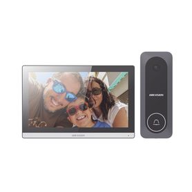 kit de videoportero hibrido turbohd con pantalla lcd touch de 7 wifi  frente de calle para exterior de policarbonato  720p 1 me