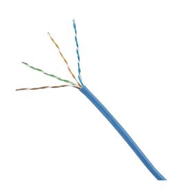 bobina de cable utp 305 m de cobre tx5e™  pannet azul categoria 5e 24 awg cmp plenum de 4 pares