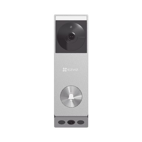 Doorbell De Bateria Recargable Con Panel Solar / 3 Megapixel / Doble Lente / Protección Ip65 / Audio De Dos Vias