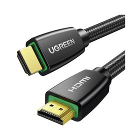 cable hdmi 20  de nylon trenzado  2 m  4k60hz  hdr  3d  hec canal ethernet hdmi  arc canal de retorno de audio  color profundo 