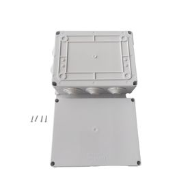 caja de conexiones impermeable ip65 10 entradas dimensiones 200 x 155 x 80 mm para instalaciones industriales comerciales y res