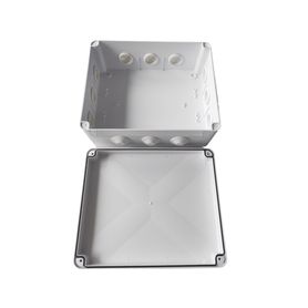 caja de conexiones impermeable ip65 12 entradas dimensiones 300 x 250 x 120 mm para instalaciones industriales comerciales y re