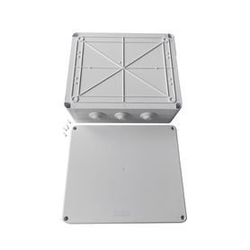 caja de conexiones impermeable ip65 12 entradas dimensiones 300 x 250 x 120 mm para instalaciones industriales comerciales y re