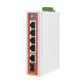 switch industrial 4 puertos fast ethernet con poe 8023afat  2 puertos uplink gigabit218592