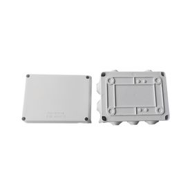 caja de conexiones impermeable ip65 10 entradas dimensiones 150 x 110 x 70 mm para instalaciones industriales comerciales y res