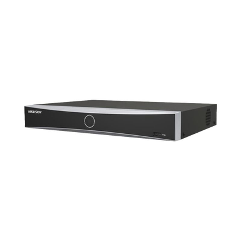 Nvr 12 Megapixel (4k) / 16 Canales Ip / Acusense (evita Falsas Alarmas) / Reconocimiento Facial / 1 Bahia De Disco Duro  / Hdmi 