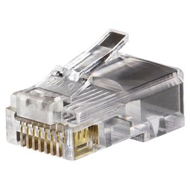 conectores modulares de datos rj45cat5e paquete de 100 unidades201046