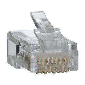 conectores modulares de datos rj45cat5e paquete de 100 unidades201046