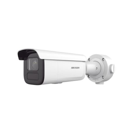 Bala Ip 6 Megapixel / Lente Mot. 2.7 A 13.5 Mm / 60 Mts Ir Exir / Exterior Ip67 / Ik10 / Darkfighter / Poe / Micro Sd / Audio Y 