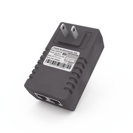 Adaptador De Pared / Inyector Poe / 24 Vcc / 1 A / Controlado Por Chip Ic / Protección Contra Ov Oc Sc Uv/  Fácil De Instalar