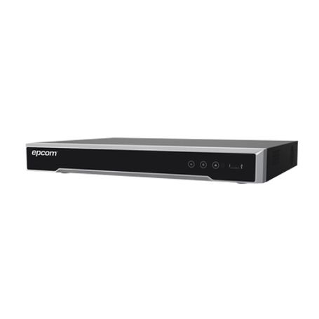 Dvr 4 Canales Turbohd  4 Canales Ip / 8 Megapixel (4k) / Audio Por Coaxitron / Acusense / Reconocimiento Facial / 1 Bahia De Dis