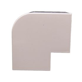 esquinero exterior color blanco de pvc auto axtinguible para canaleta tmk4577 551002001231861