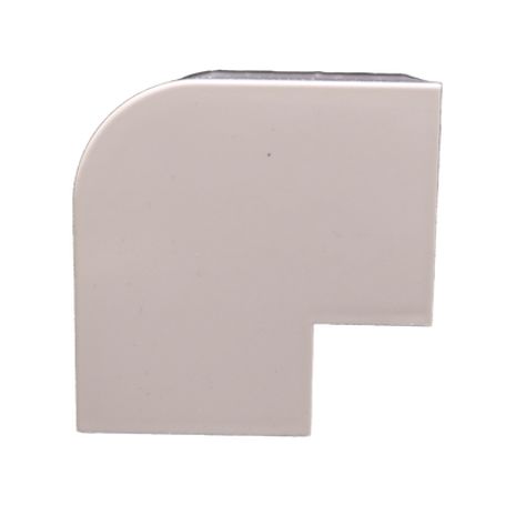 esquinero exterior color blanco de pvc auto axtinguible para canaleta tmk4577 551002001231861