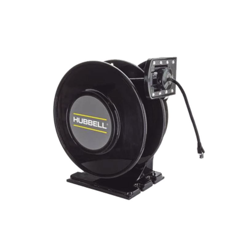 Black Industrial Reel 50 Ft Cat6 Cable