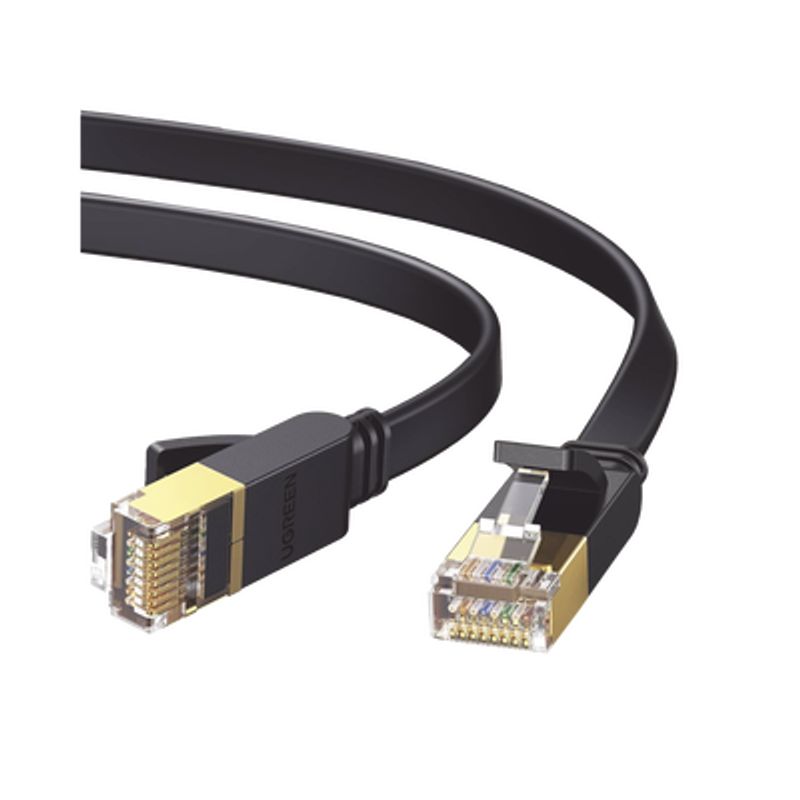 Cable Ethernet Plano Cat7 U/ftp 10 Gigabit 600mhz 1m