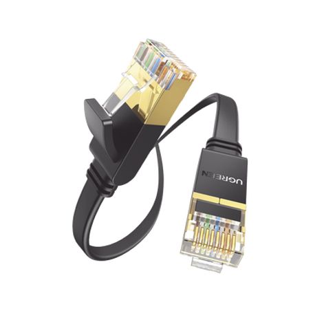 Cable Ethernet Plano Cat7 U/ftp 10 Gigabit 600mhz 1m