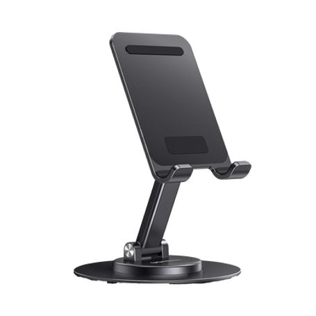 soporte para teléfono celular giratorio  360° de rotación  angulo ajustable  altura ajustable 1720cm   antideslizante  ejes gir