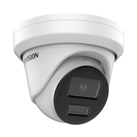 Turret Ip 4 Megapixel / Lente 2.8 Mm / 40 Mts Ir / Exterior Ip67 / Darkfighter / Audio Y Alarma I/o / Poe / Onvif / Micro Sd / 4