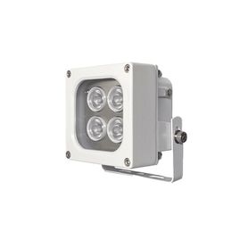 iluminador led de alta potencia  luz blanca  10 metros de iluminación  cobertura 120°  ip66  bajo consumo de energia  fotocélul