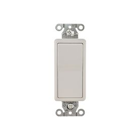 interruptor decorador de 20 a 120277 v ca 3 vias cableado lateral y posterior  color blanco231530