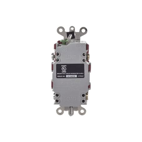 Contacto De Autoverificación Gfci De 15 A 125 V 2 Polos/ Resistente A Manipulaciones Y Intemperie / Color Rojo / Nema 515r / Gr Contacto De Autoverificación Gfci De 15 A 125 V 2 Polos/ Resistente A Manipulaciones Y Intemperie / Color Rojo / Nema 515r / Gr