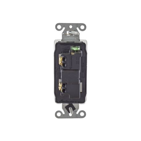 Interruptor Decorador De 20 A 120277 V Ca/ Unipolar / Cableado Lateral Y Posterior / Color Blanco.